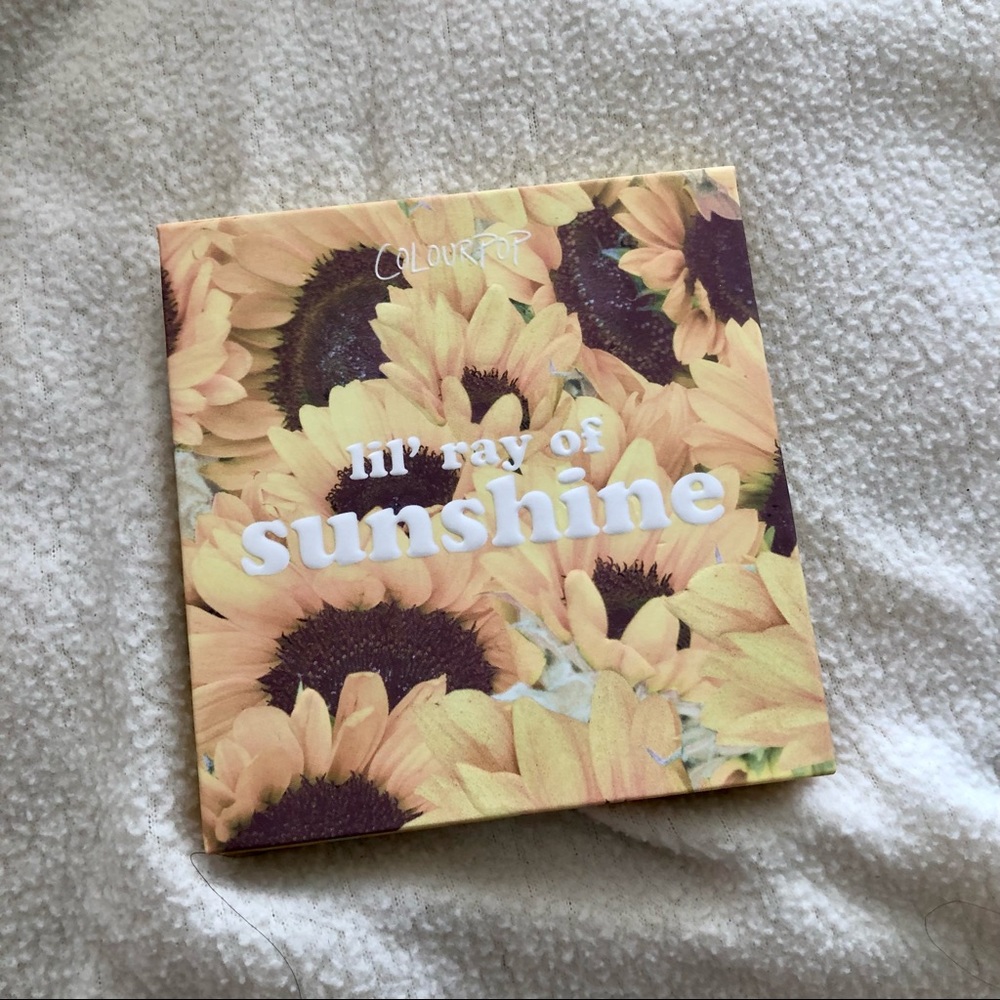 COLOURPOP lil’ ray of sunshine ☀️ Palette 💗